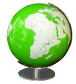  S723485 Columbus Artline grn Globus mit Swarovski Zirkonia Durchmesser 34cm Farbwechsellampe Leuchtglobus Globe Design World Earth green